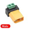 10/8/6/1PCS XT60 Connectors Screw Terminal Adapter XT60 Male/Female To 2PIN Solderless Power Plugs for Solar Panels Drone