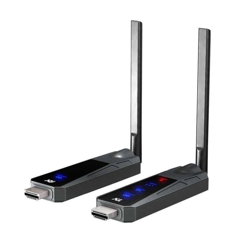 Беспроводной HDMI-передатчик и приемник 80 м с портативным дублированием экрана