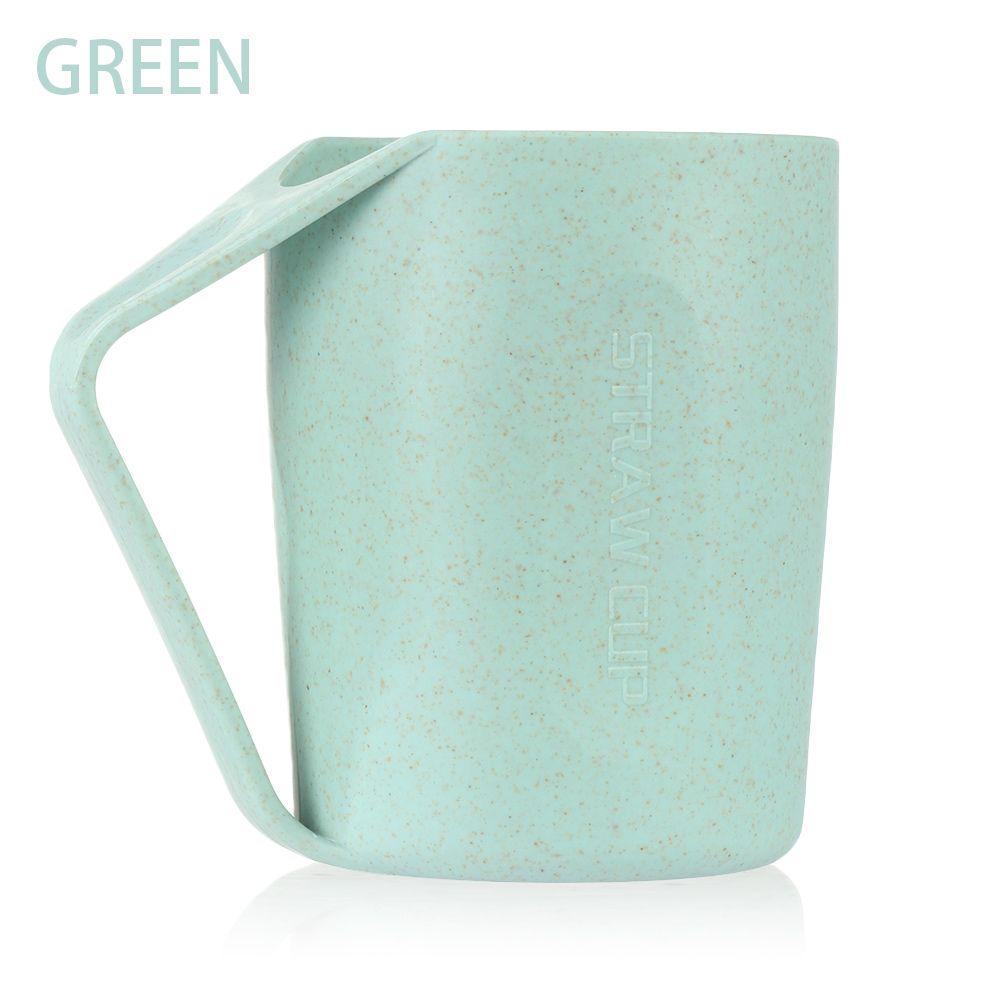 Экологичная стакан-зубная щетка с ручкой, кружка-стакан, стаканы из пшеничной соломы, стакан для ополаскивателя рта, пластиковый стакан