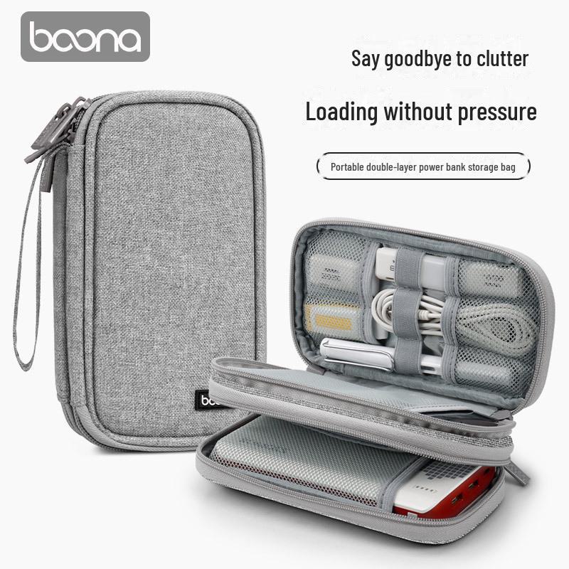 ROMOSS Чехол для хранения повербанка и аксессуаров для кабелей и наушников