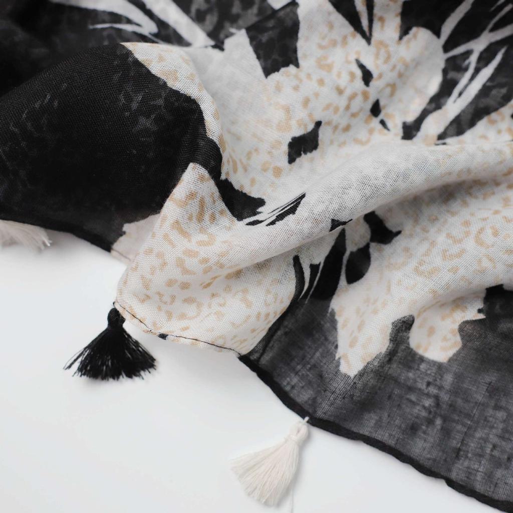 2024 Весна и Осень Зима Новый Хлопок И Конопля Длинный Тонкий Шарф Путешествия Универсальный Солнцезащитный Теплый Шаль Для Женщин