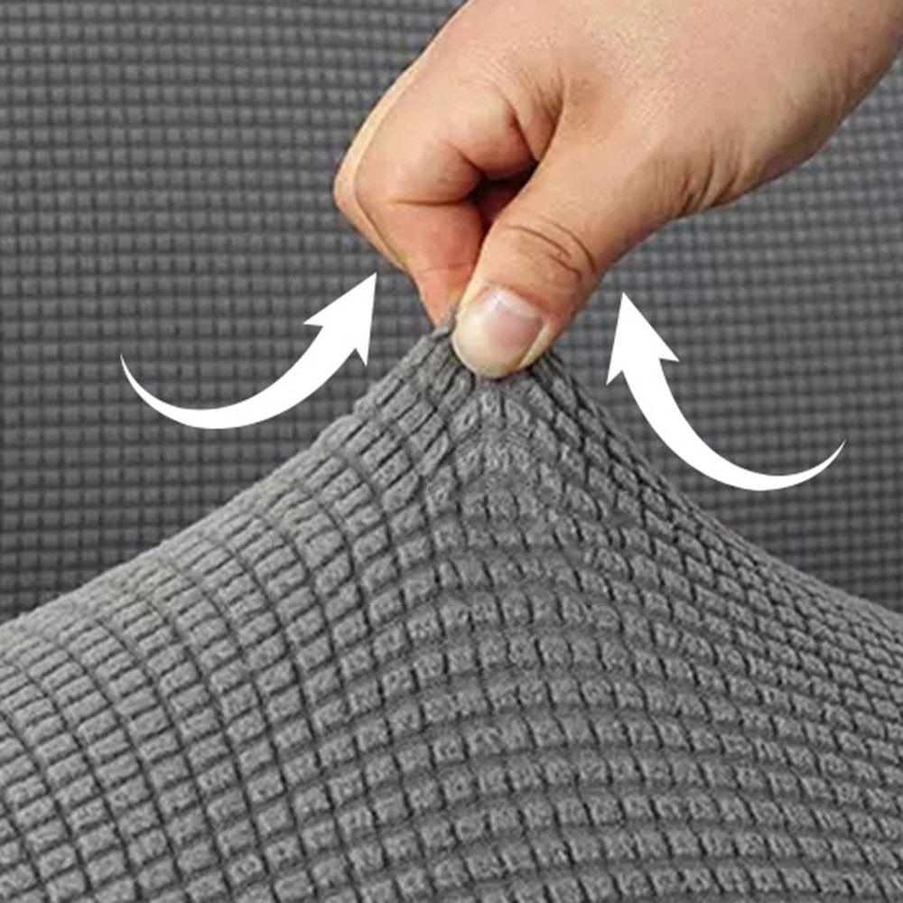 Elastic Jacquard Armchair Seat Cover Anti-dirty Lift Rotating Chair Cover  for Home&Office