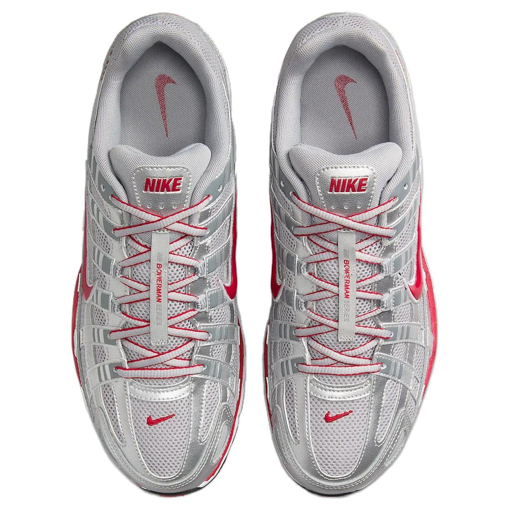 New Nike P 6000 Metallic Silver Gym Red CD6404-024