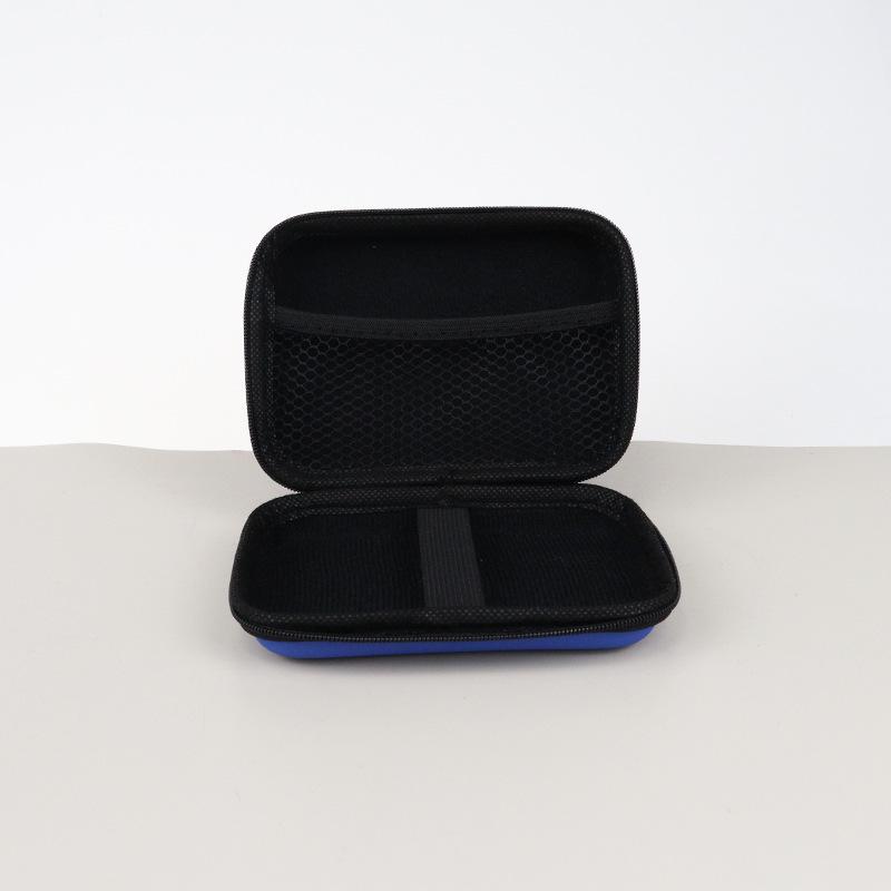 Компактная сумка-чехол из ЭВА для Bluetooth-наушников, жестких дисков и кабелей передачи данных с защитой от падения на молнии