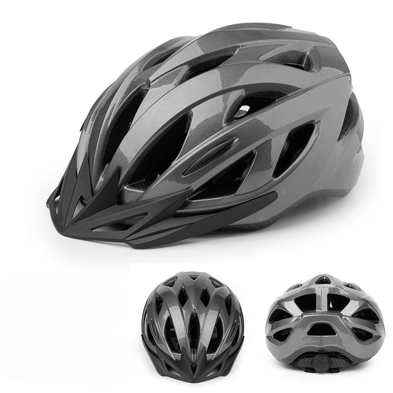 Велосипедный шлем Велосипедный шлем Съемный козырек шляпы Интегрированная формовка Мужской и женский шоссейный велосипедный шлем