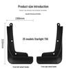 Wuling Xingguang Starlight 730 2025 Mudguard Car Accessory Modification