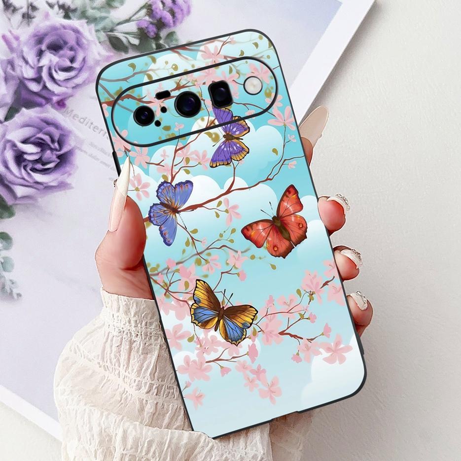 Для Google Pixel 10 Pro XL Чехол Роскошный Модный Расписной Чехол Мягкий ТПУ Чехол для Телефона Для Google Pixel 10 Pixel10 Pro Задняя Крышка Сумки