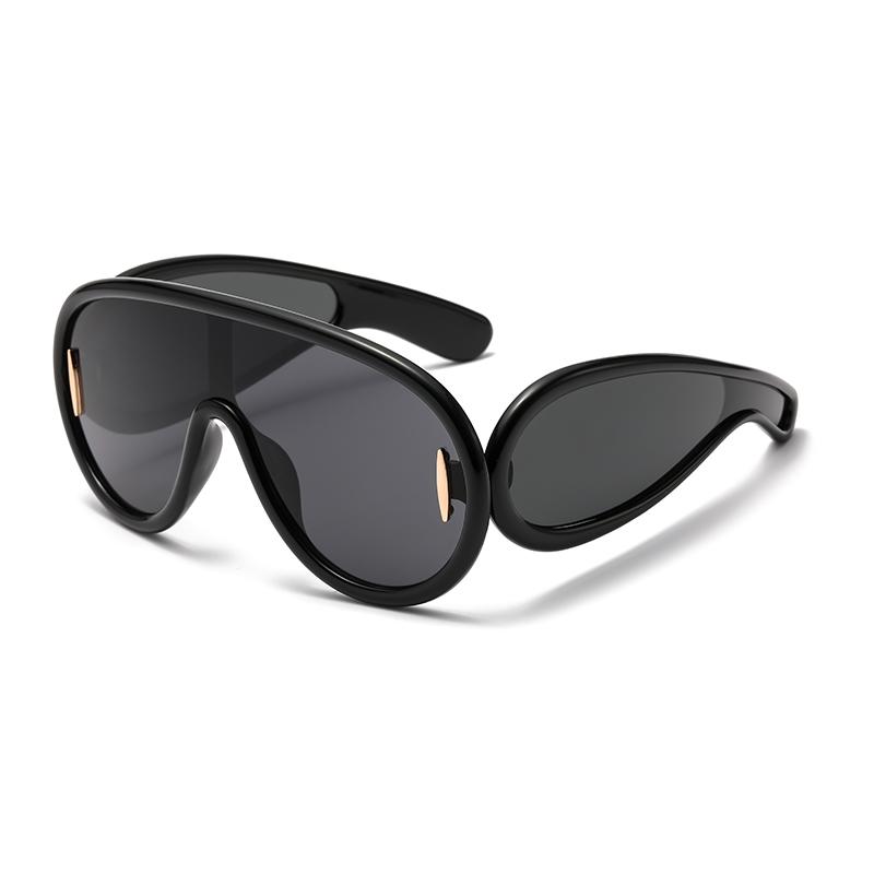 Новые солнцезащитные очки INS с интегрированной большой оправой, персонализированные модные спортивные очки для велоспорта