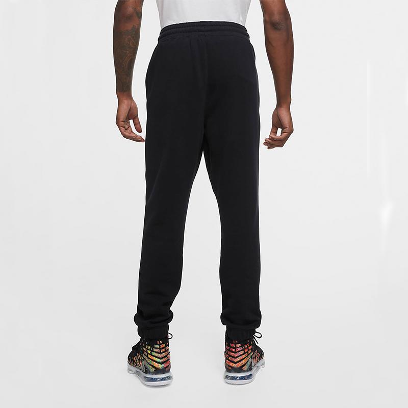 Nike Мужские джоггеры для разминки LeBron на флисовой подкладке, черные CK6788-010