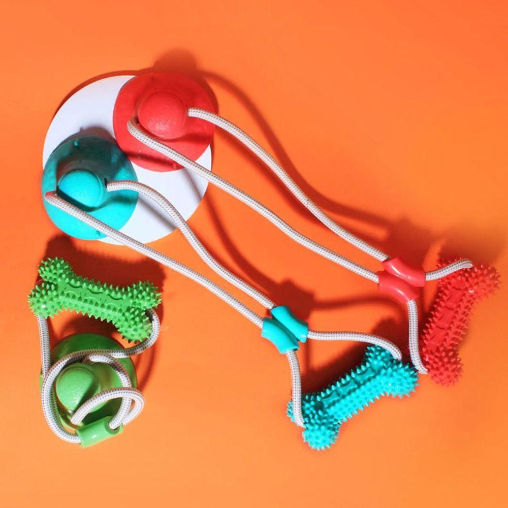 Bite Resistant Puppy Chew Toy Suction Cup Pet Molar Bite Toy Pet Interactive Toys Pet Supplies
