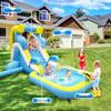 Kids' Outdoor Inflatable Water Slide & Castle Playground