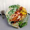 1 Auto Open Lion King, Jungle Adventure Themed Colorful 8-rib Portable Umbrella for Men and Women, A Compact Commuting Companion Suitable fo