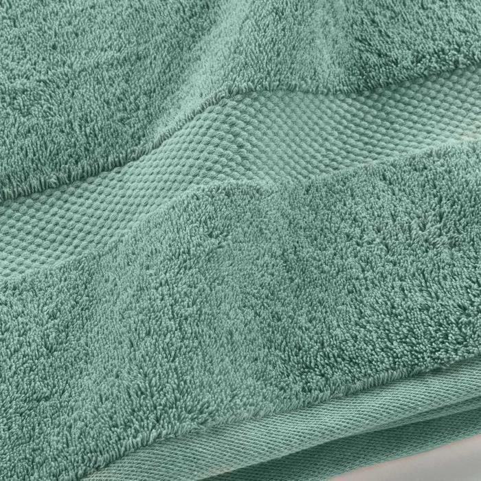 Serviette de douche - Elegante - Céladon - 70 x 130 cm - 100% coton - 600 gr/cm²