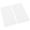 2Pcs Die Cut Machine Cutting Pad Clear PE Die Cutting Plate for Crafts Making 16 X 8cm