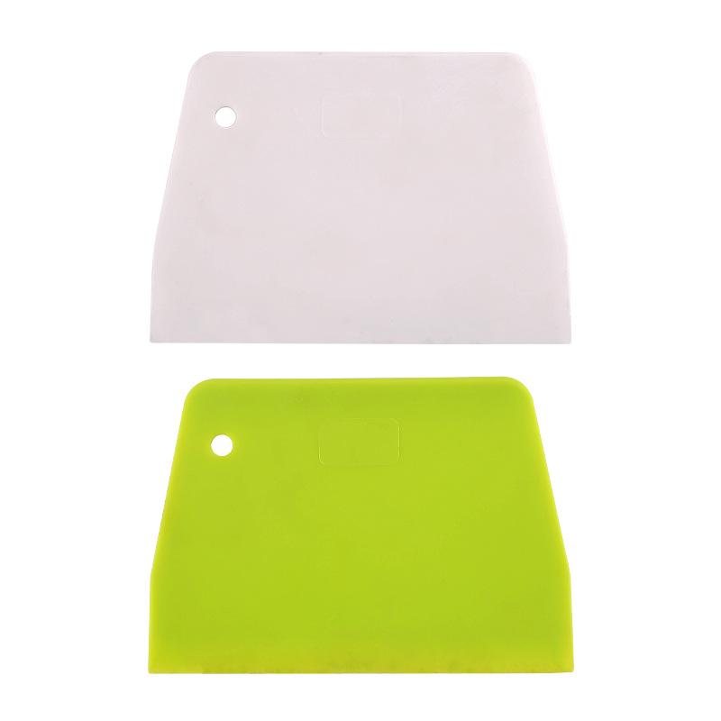 1 шт. пластиковая лопаточка для крема для торта, нож для теста, скребок для масла с простым гладким краем, инструменты для выпечки