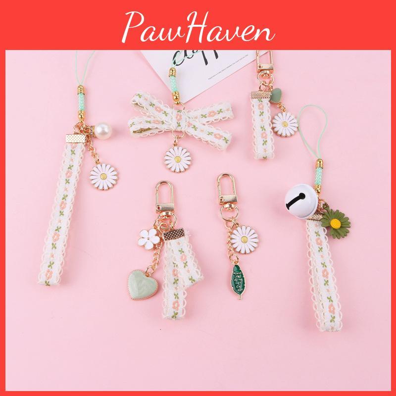 Ins Style Daisy Keychain Pendant For Fashionable Bag Decoration And Gifting