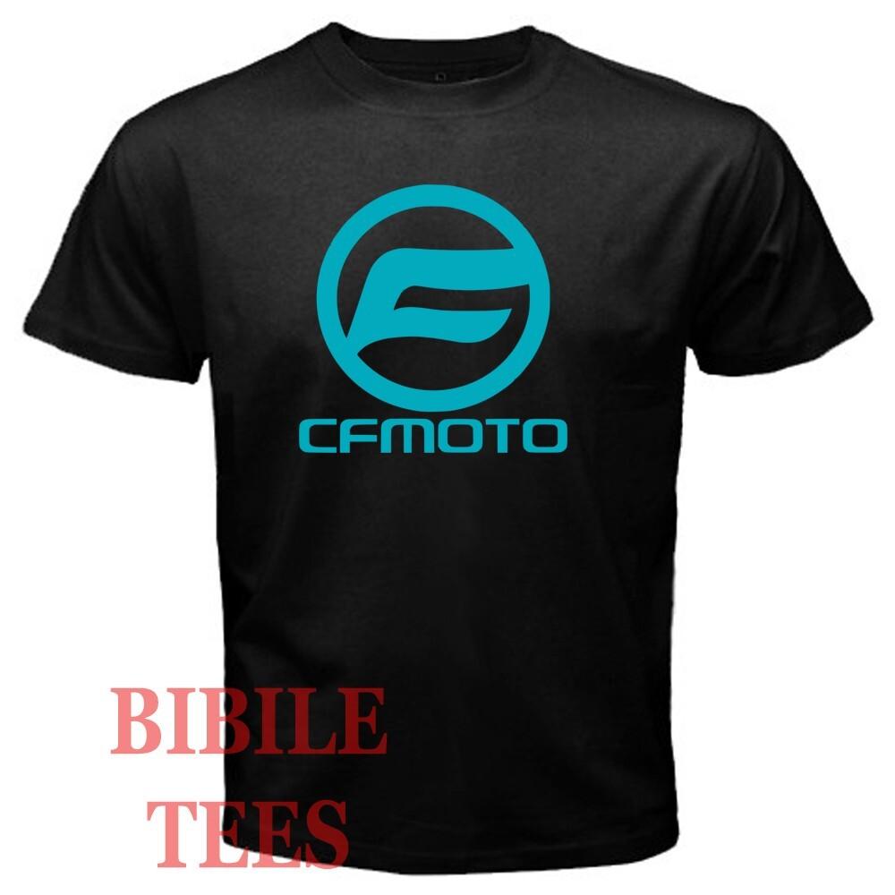 Unisex shirt Cotton Oversize Large Size CF Moto Men's Black Size S to 5XL