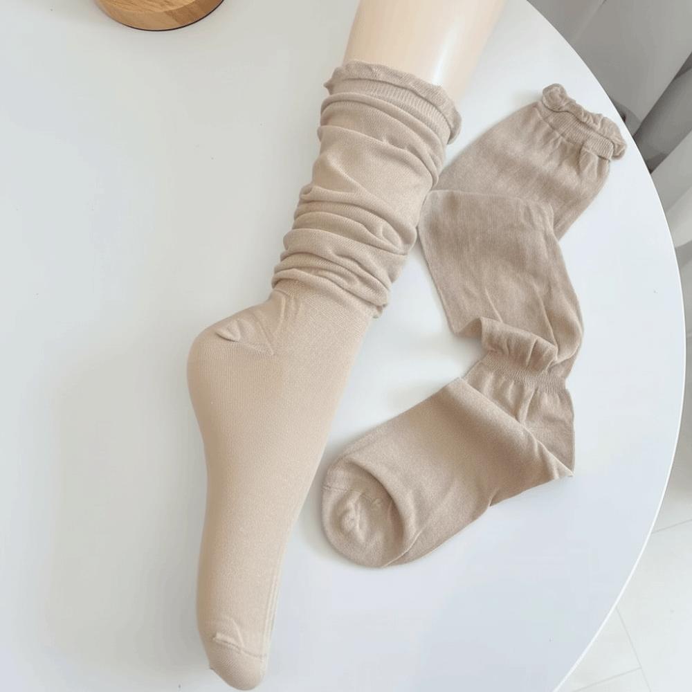 1 Pair Loose Thigh High Stockings Thin Ballet Hosiery Sweet Lolita Socks for Women