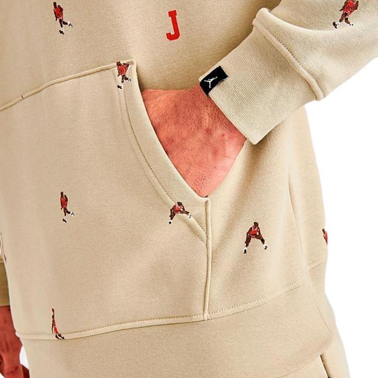 Air Jordan Fleece Holiday Hoodie 'Rattan' Men's DV9392-206