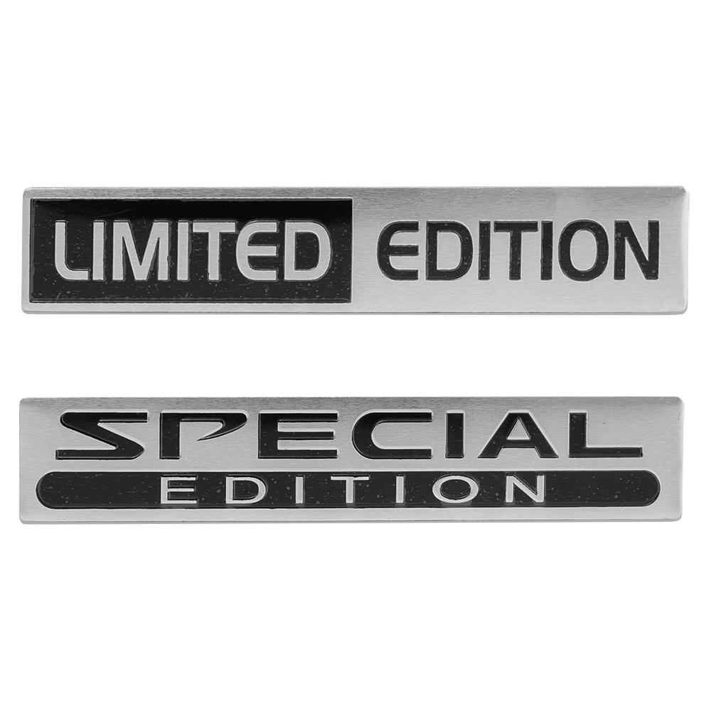 3D металлическая наклейка на автомобиль ОГРАНИЧЕННЫЙ ВЫПУСК/СПЕЦИАЛЬНЫЙ ВЫПУСК Наклейка на корпус мотоцикла Эмблема на крыло Наклейка Модификация внешнего вида