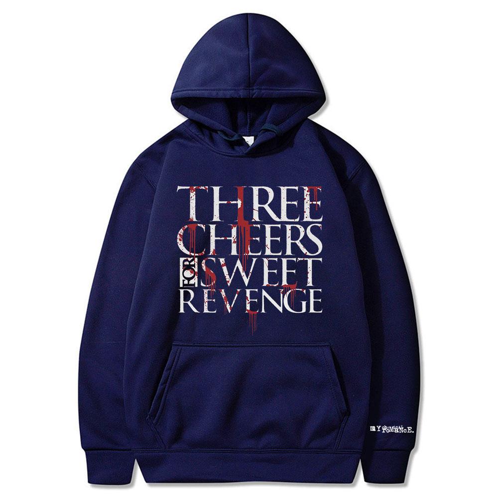 My Chemical Romance Hoodies Three Cheers for Sweet Revenge Vintage Hooded Sweatshirts Men Women Casual Long Sleeves Pullovers