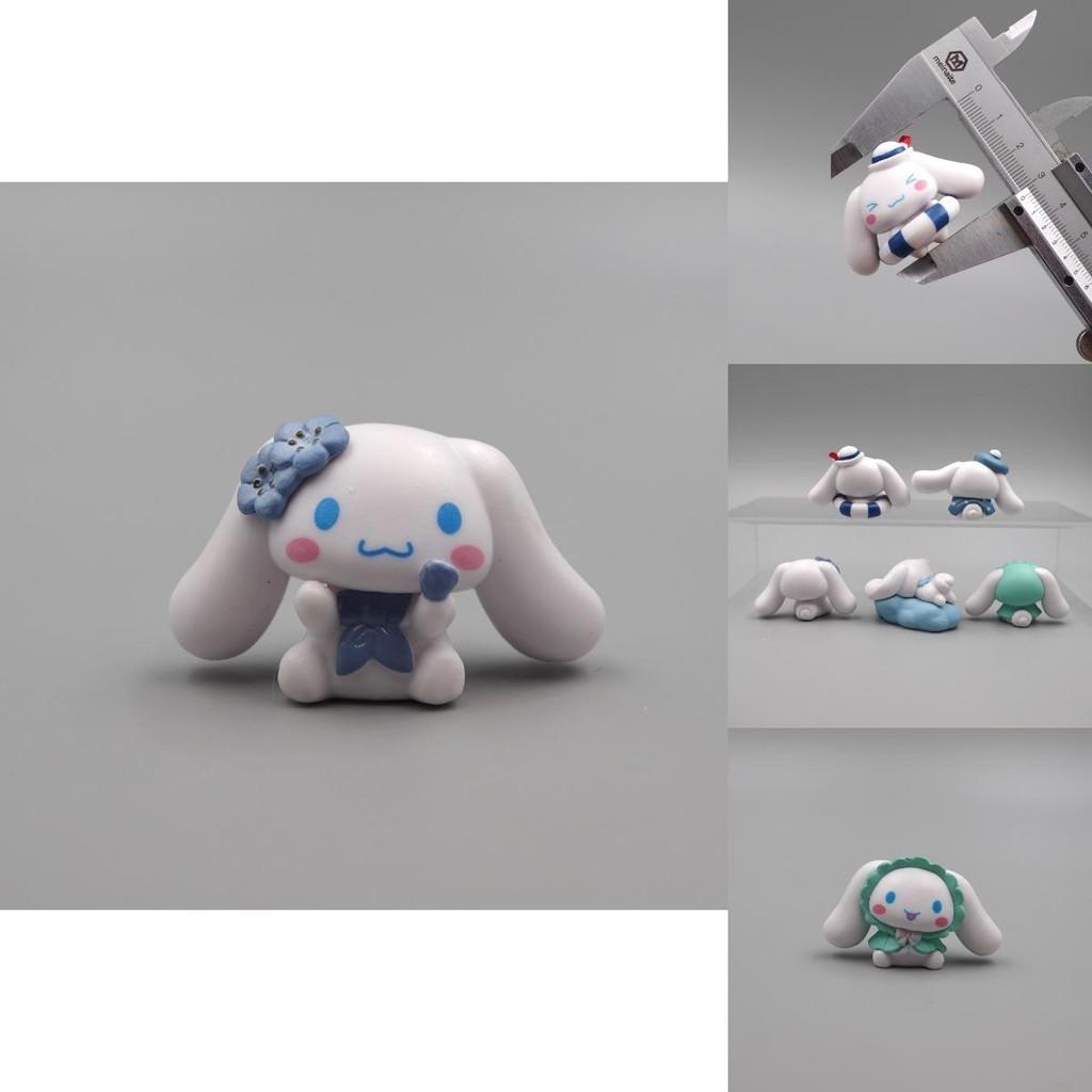 Милая фигурка Cinnamoroll Sanrio, игрушка-надувной круг, игровой набор для DIY украшения торта