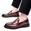Classic Retro Men's Dress Shoes Business Style Party Leather Formal Shoes Wedding Shoes Men's Flats Leather Oxfords