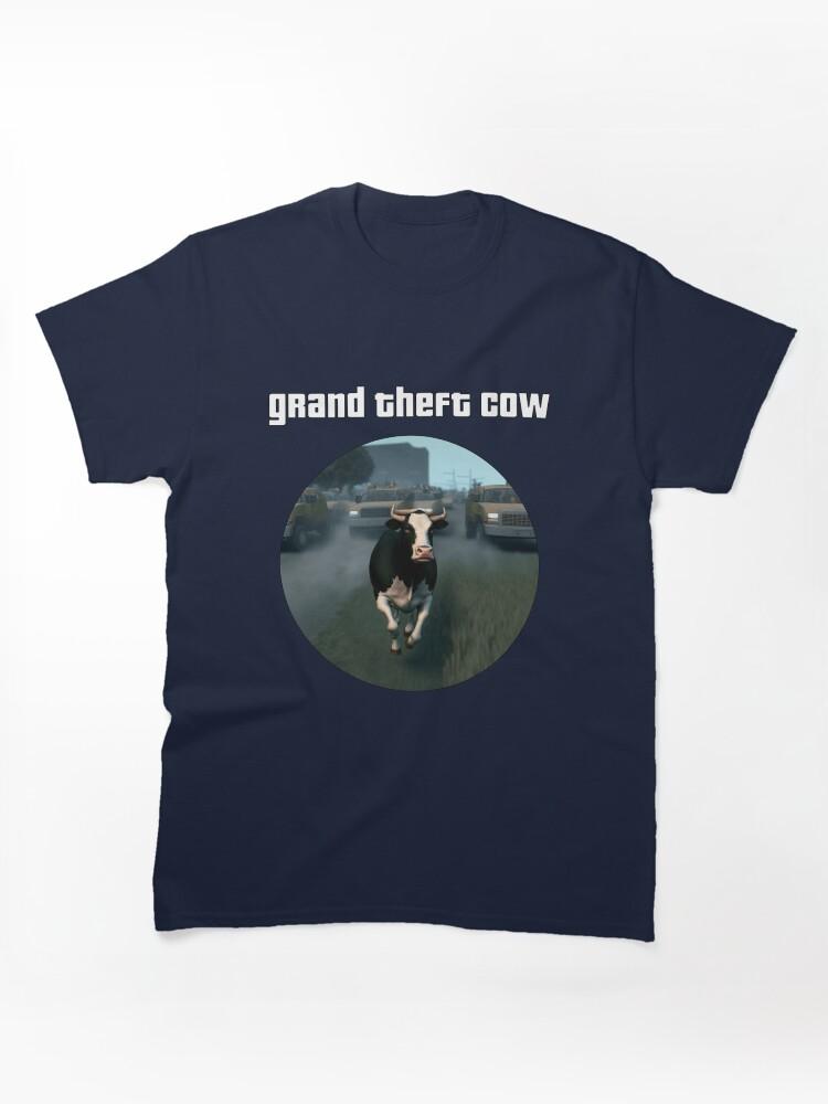 Grand Theft Auto Grand Theft Cow Classic T-Shirt