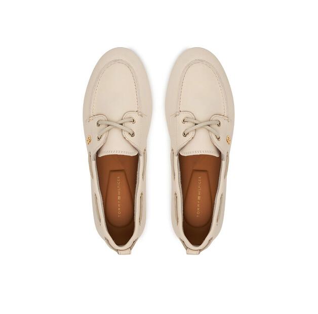 Мокасины Tommy Hilfiger Th Sleek Leather Boat Shoe