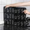 Kitchen Foldable Stove Barrier Oil Splash Guard Anti Splatter Frying Shield Aluminium Foil
