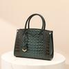 Retro Fashion Shoulder Bag Urban Simple Large Capacity Handbag Crocodile Print Women's Crossbody Bag