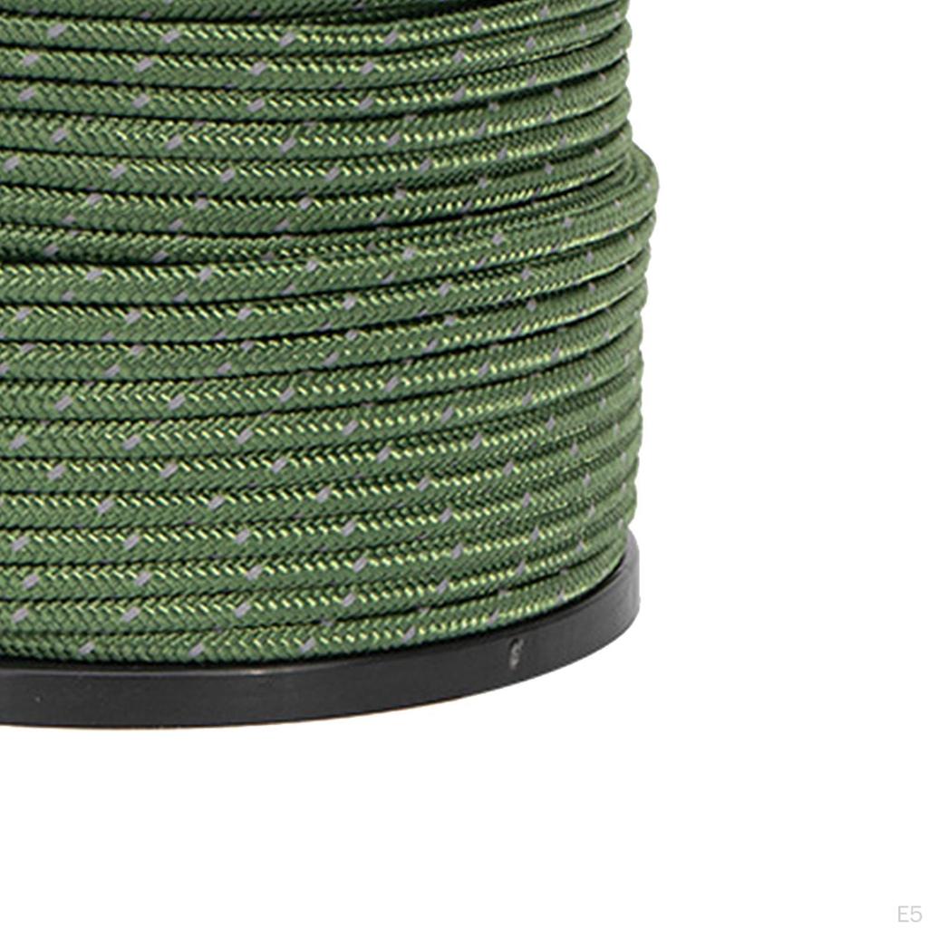 4 мм светоотражающий паракордовый трос для палатки, парашютный шнур для кемпинга - 55 ярдов