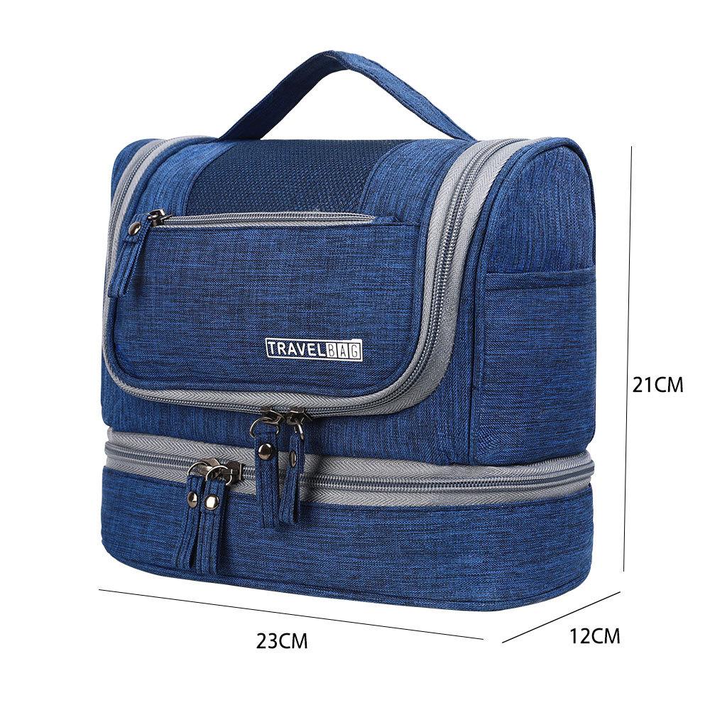 Многофункциональная сумка для косметической стирки с разделением на сухое и влажное, дорожная сумка для хранения большой емкости