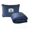 Travel Blanket With Built-in Pillow Airplane Car Camping Soft Fleece Throw Foldable Compact 101x152cm/127x152cm