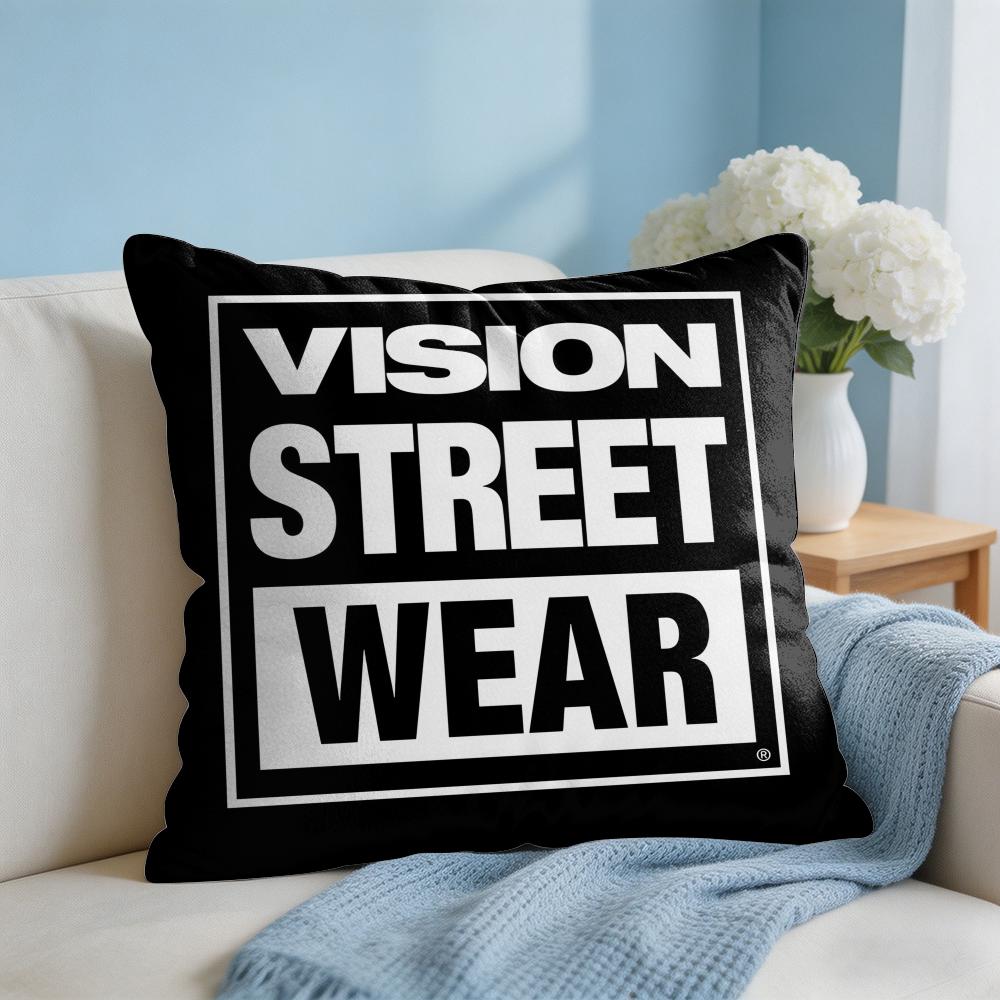 VVision SStreetWears Cushion Cover Square Pillow Bedroom Sofa Leisure Comfort Living Room Home Decoration X