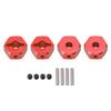 4 шт. RC Wheel Hex Hub Adapter Professional из алюминиевого сплава 12 мм Wheel Hex Hub Drive Adapter для