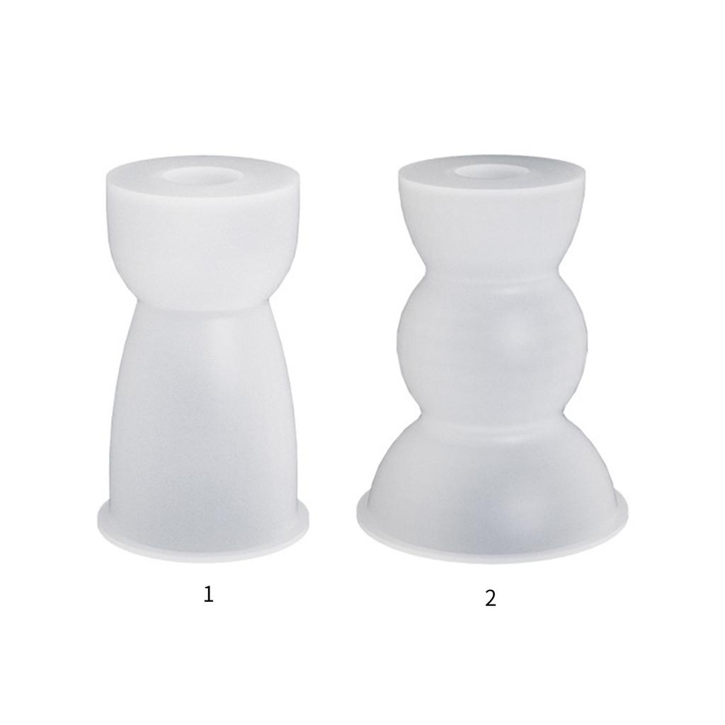 Смола Литье Подсвечник Силиконовая Форма Полукруг Геометрическая Форма Подходит для Эпоксидного Подсвечника Семейный Декор Стола