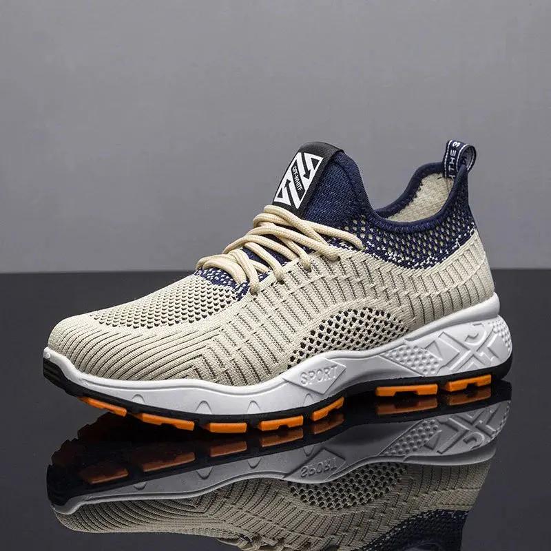 Men's Casual Air Cushion Sneakers Fashion Sneakers Athletic Trail Running Shoes Comfortable Walking Shoes Non Slip Lightweight Outdoor Sports Shoes