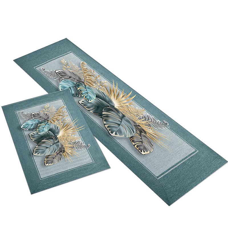 Современный сельский стиль коврик для пола кухонный ковер для ванной комнаты прихожая для ванной комнаты грязеотталкивающий коврик для пола