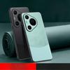 Противоударный защитный чехол-бампер Pura 80 Ultra для Huawei Pura 80 Pro, роскошный силиконовый кожаный чехол с цветовым соответствием