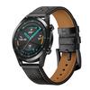 Сменный ремешок из натуральной кожи с отверстиями 22 мм для Huawei Watch GT 2 46 мм