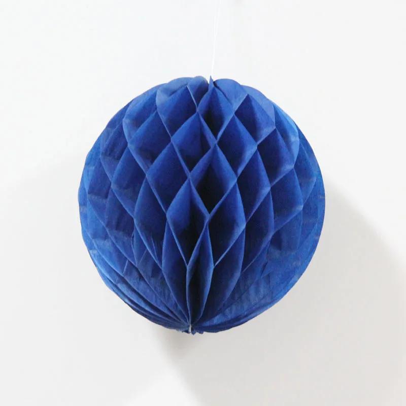 Multicolor 10inch Paper Honeycomb Tissue Flower Balls Lantern Birthday Party Wedding Baby Shower Decorations Christmas Supplies