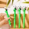 10 Panda Shaped Gel Pens For Students Soft Glue Cute Learning Stationery High Value Creative Signature Pen