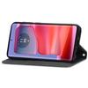 For Motorola Edge 50 Pro 5G Case PU Leather Card Holder Magnetic Closing Phone Cover