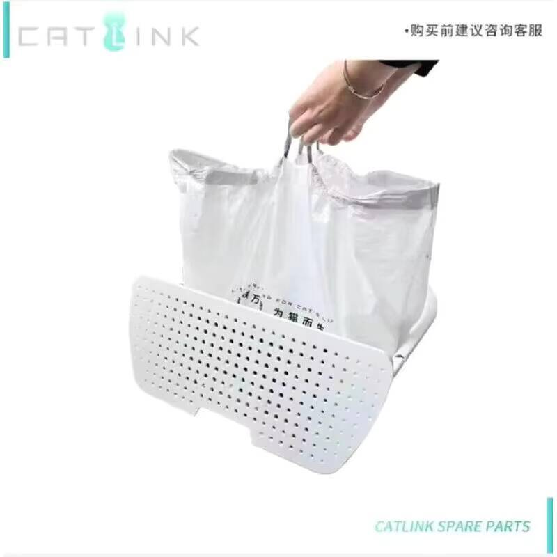 CATLINK Automatic Self Cleaning Cat Litter Box Accessories, Pro-X Filter & Cotton Poop Bags for Pet Toilet Supplies