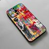 Чехол для телефона Street Art Banksy Graffiti для iPhone 16 15 12 14 Se 2020 16 Man Pro Max 11 13 Xr X Xs Mini Plus Чехол-оболочка
