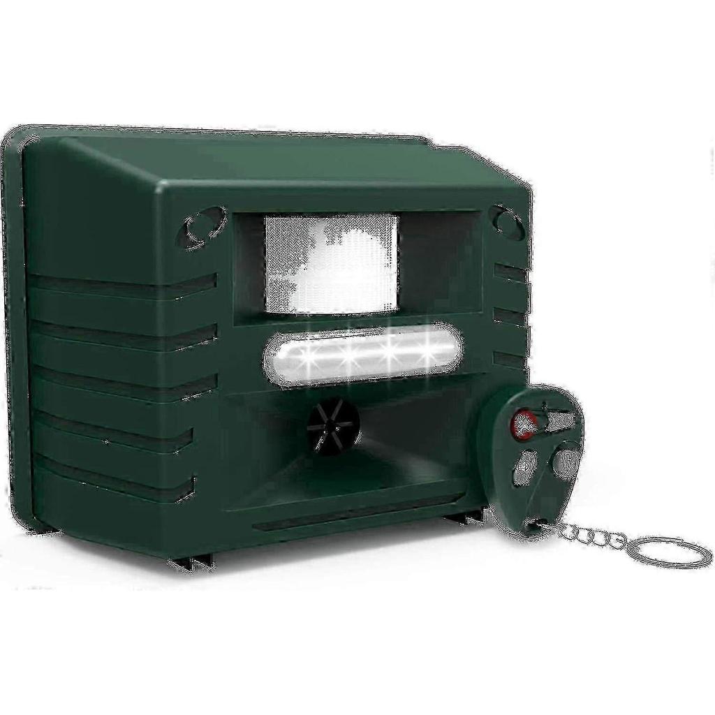 Ultrasonic Outdoor Animal Pest Repellent, Yard Sentinel Rc Pest Repeller Pest Control With Motion Detector, 4 Key Remote - Rodents, Cats, Ra