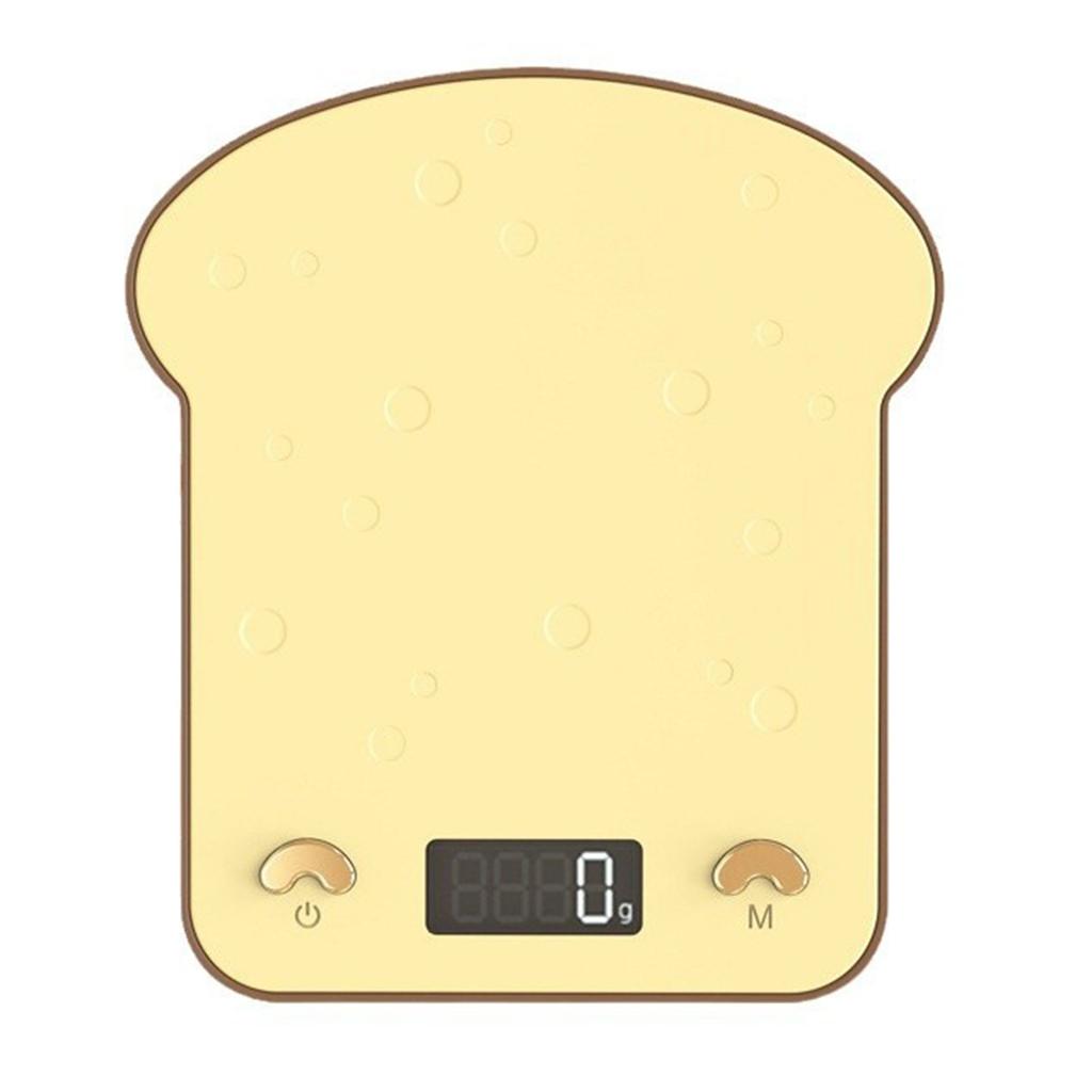 Электронные кухонные весы в форме тоста, цифровые весы для точного измерения при выпечке и приготовлении пищи