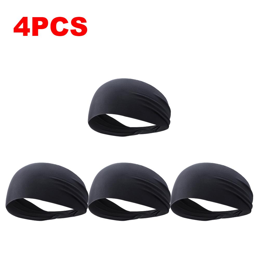 Ultra-Thin Unisex Fitness Elastic Headband Turban Sweat Absorption Breathable Quick Drying Sports Running Hair Band Accessories