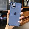 Роскошный светоотражающий голографический чехол с сердечком для Iphone 13 12 11 Pro Max Mini Xs X Xr 7 8 Plus Se 2020, мягкий прозрачный буферный чехол